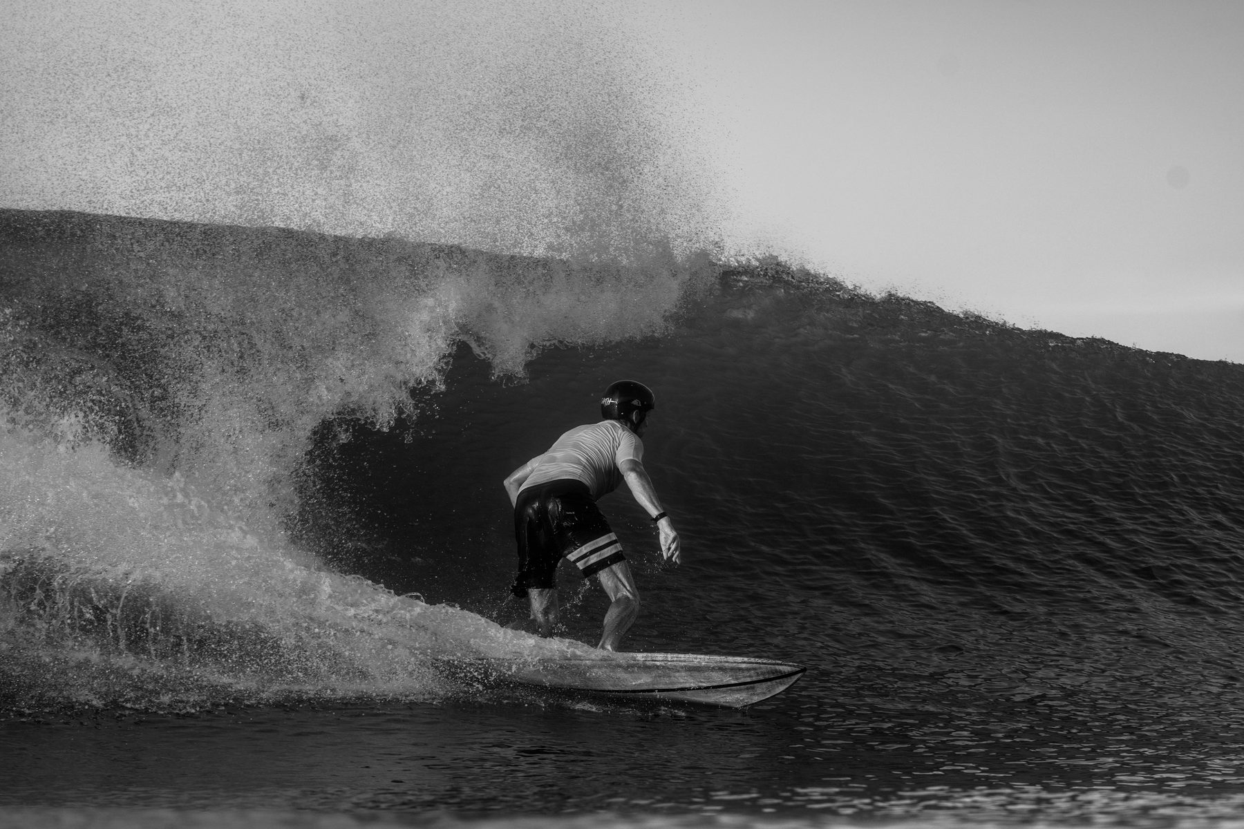 Climbing the wave at speed
